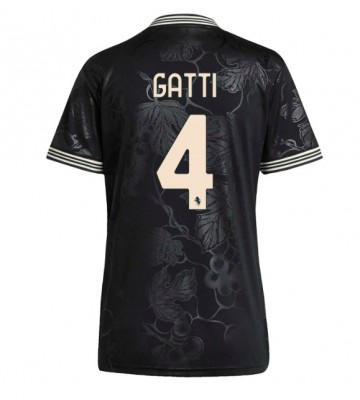 Juventus Federico Gatti #4 Tredjetrøje Dame 2025-26 Kortærmet